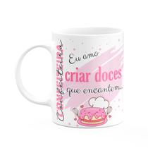 Caneca de Profissões - Sou Confeiteira - 325ml - Branca Caneca de Profissões - Sou Confeiteira - 325ml - Branca