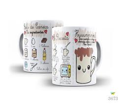 Caneca de receita, Bolo de Laranja Caneca de receita, Bolo de Laranja