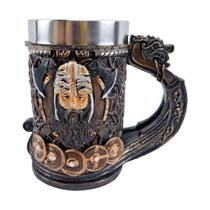 Caneca de Resina 3D Barco Vikings