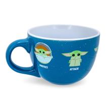 Caneca de sopa Bowl Silver Buffalo Star Wars The Mandalorian Grogu