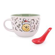 Caneca de sopa Silver Buffalo Disney Winnie the Pooh Holly 710ml