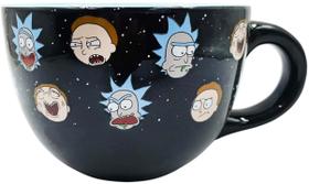 Caneca de sopa Silver Buffalo Rick and Morty Heads Line Up 700 ml Caneca de sopa Silver Buffalo Rick and Morty Heads Line Up 700 ml
