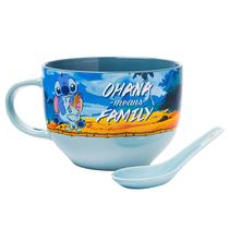 Caneca de sopa Silver Buffalo Stitch and Scrump Ohana Family 700ml