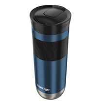 Caneca de viagem Contigo Snapseal Blueberry 600ml em aço inoxidável Caneca de viagem Contigo Snapseal Blueberry 600ml em aço inoxidável