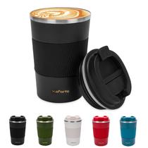 Caneca de viagem de café kaforto isolada em aço inoxidável 380mL