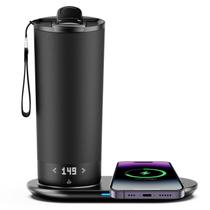 Caneca de Viagem Inteligente VFZO Autocalefável 600ml com Display LED