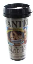 Caneca de viagem One Piece Luffy Wanted Poster 473ml