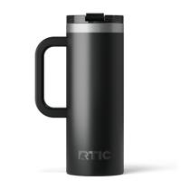 Caneca de viagem RTIC Road Trip 600 ml de aço inoxidável revestida de cerâmica