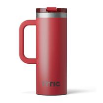 Caneca de viagem RTIC Road Trip 600ml Bandeira de Aço Inoxidável Vermelha