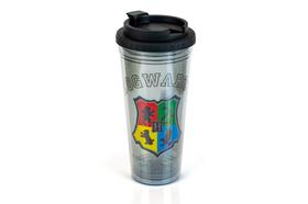 Caneca de viagem Silver Buffalo Harry Potter Hogwarts Crest 700ml Caneca de viagem Silver Buffalo Harry Potter Hogwarts Crest 700ml