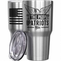 Caneca de viagem We The People Are Patriots 900 ml em aço inoxidável