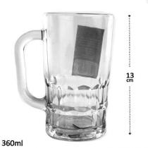 Caneca de Vidro 360 ml Chopp