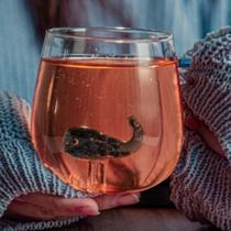 Caneca de vidro baleia azul 3D borossilicato com alça 350ml na caixa para café chá leite grande presente xícara fofa Caneca de vidro baleia azul 3D borossilicato com alça 350ml na caixa para café chá leite grande presente xícara fofa