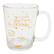 Caneca de vidro basic - astral câncer - UATT