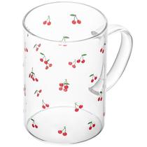 Caneca de vidro borossilicato Cherry Lyor 200 ml