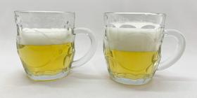 Caneca de Vidro Chopp 330ml - Kit 2 peças Caneca de Vidro Chopp 330ml - Kit 2 peças