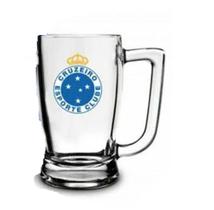 Caneca de vidro Chopp e cerveja Cruzeiro futebol - Allmix