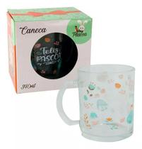 Caneca De Vidro Coelho Coelhinho Da Pascoa Presente Cesta