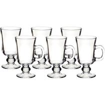 Caneca de Vidro Coffee IRISH 250ML - Conjunto com 6 Peças Caneca de Vidro Coffee IRISH 250ML - Conjunto com 6 Peças