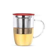Caneca de Vidro com Infusor 350ml- Trendy Duo Cup - Moncloa - Caneca de Vidro com Infusor 350ml- Trendy Duo Cup - Moncloa -