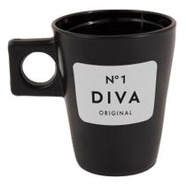 Caneca de Vidro Cônica - Edição Limitada Diva 210ml