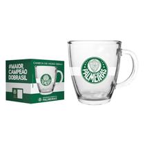Caneca De Vidro Cônica Times 380ml Café Chá Resistente Flamengo São Paulo Palmeiras Caneca De Vidro Cônica Times 380ml Café Chá Resistente Flamengo São Paulo Palmeiras