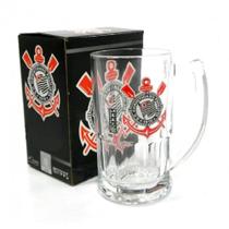 Caneca De Vidro Corinthians 340Ml