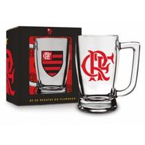 Caneca De Vidro Do Flamengo - 340ml Presente dia dos Pais Caneca De Vidro Do Flamengo - 340ml Presente dia dos Pais