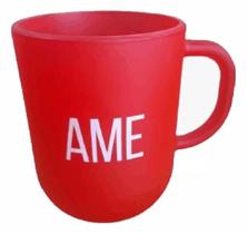 Caneca De Vidro Emoções 300ML Ame Na Luva