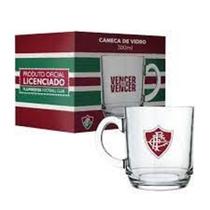 Caneca de Vidro Fluminense Vencer ou Vencer - Café 300ml - Licenciado Caneca de Vidro Fluminense Vencer ou Vencer - Café 300ml - Licenciado