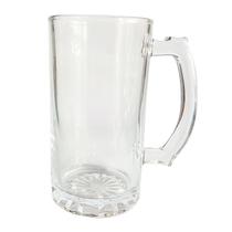Caneca de Vidro Grosso Para Chopp Cerveja Suco Modelo Magnus 480ML Resistente Pesada Congela