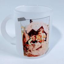 Caneca de Vidro Jateado Personalizada