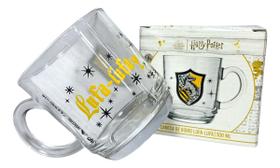 Caneca de Vidro Lufa Lufa - Grifinória - Sonserina - Corvinal Caneca de Vidro Lufa Lufa - Grifinória - Sonserina - Corvinal