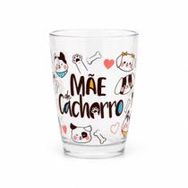 Caneca De Vidro Mãe De Pet Cachorro/Gato Pet Lovers 350ml -