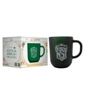 Caneca De Vidro Prime Harry Potter Casas 300 ML - Sonserina - Allmix Caneca De Vidro Prime Harry Potter Casas 300 ML - Sonserina - Allmix