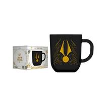 Caneca de vidro prime harry potter elementos 300 ml - pomo