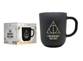 Caneca de vidro prime harry potter elementos 300 ml reliquias 590646