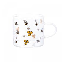 Caneca de Vidro Resistente ao Calor Bee 125ml - Lyor