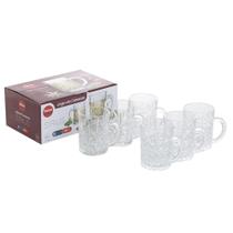 Caneca De Vidro Sirius 6 Peças 200 Ml D1525