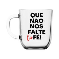 Caneca de Vidro Toronto Decorada Café - 300ml Caneca de Vidro Toronto Decorada Café - 300ml