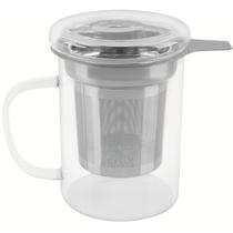 Caneca de Vidro Tramontina Com Infusor de Chá 350ml