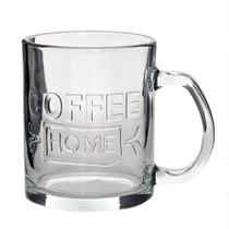 Caneca de Vidro Transparente Coffee Home 350ml Mai Home