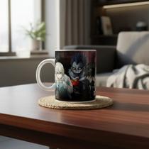 Caneca Death Note Light Near L Misa Ryuk Branco Death Note Caneca Death Note Light Near L Misa Ryuk Branco Death Note