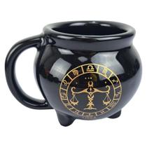 Caneca Decorativa Caldeirão Horóscopo Signo Libra Café Chá