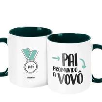 Caneca Decorativa Divertida - Pai Promovido A Vovô Caneca Decorativa Divertida - Pai Promovido A Vovô