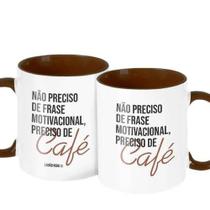 Caneca Decorativa Divertida - Preciso De Café Caneca Decorativa Divertida - Preciso De Café