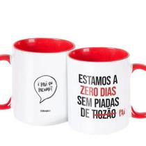 Caneca Decorativa Divertida - Zero Dias Sem Piadas De Tiozão Caneca Decorativa Divertida - Zero Dias Sem Piadas De Tiozão