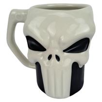 Caneca Decorativa Porcelana The Punisher 3D Café Chá