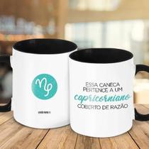 Caneca Decorativa Signo - Capricorniano Coberto De Rão Caneca Decorativa Signo - Capricorniano Coberto De Rão