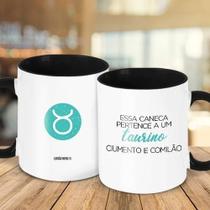 Caneca Decorativa Signo - Taurino Ciumento Comilão Caneca Decorativa Signo - Taurino Ciumento Comilão